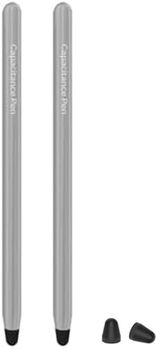 Stylus Pen for AMZ Fire Tablet, Pen for Fire HD 10 Stylus, for Fire Max 11 Pen, for Fire HD 8, for Fire 7, for Fire Kids Tablets Touch Screen Stylus Pen (2*Pen-Gray)