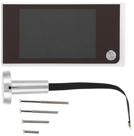 Digitale Türspion-Kamera von Klanata, 3,5-Zoll-HD-LCD-Bildschirm, 120° Weitwinkel, visuelle Türklingel für zu Hause für mehr Sicherheit