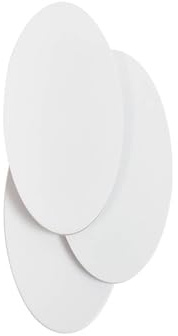 Lindby LED Wandleuchte, Wandlampe Innen Kolme (Modern) in Weiß (1 flammig) - Wandstrahler Wandbeleuchtung Schlafzimmer/Wohnzimmer Wohnzimmerleuchte