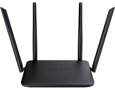 WAVLINK Router BE3600 Wi-Fi 7 | Gaming Dual Band con MLO/4096-QAM | Modalità Mesh/AP/Ripetitore | Funzioni Avanzate: QoS, IPv6, VPN | Rete Domestica