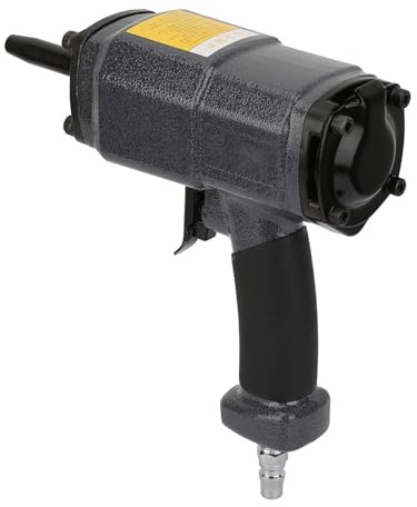 Akozon Gun de Clavos de Clavar NP-50 Remover Neumático de Uñas y Pistola de Grapador de Aire para Eliminación de Uñas Eficiente en Madera y Plástico