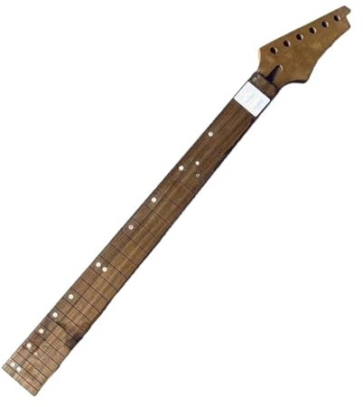 24 Bünde E Gitarrenhals Unlackiert Für DIY Ersatz