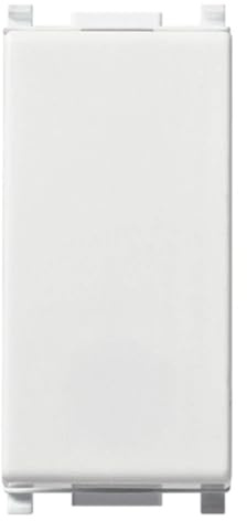 Vimar 14005.AB Plana Deviatore 1M, 1 polo 16AX, illuminabile, antibatterico
