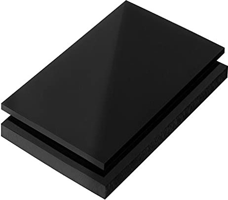 PE-HD Platte Zuschnitte | SCHWARZ | 2-15mm | VERSCHIEDENE FORMATE | Top Qualität (5mm, 100 x 49cm)