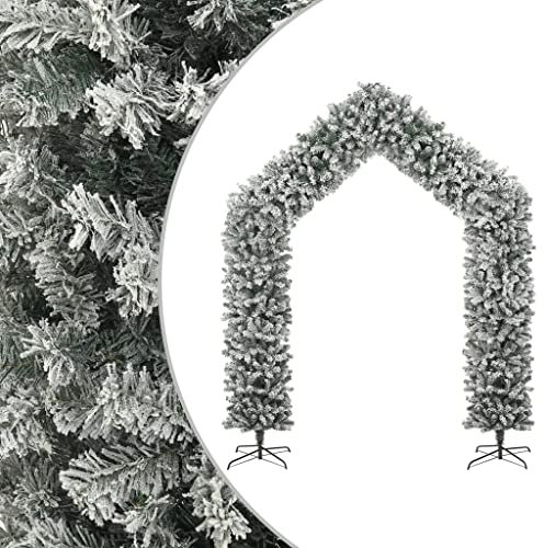 vidaXL Albero di Natale ad Arco Innevato 270 cm