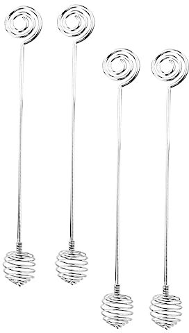 IMIKEYA 4pièces Bâtons De Miel Acier Inoxydable Ustensiles De Cuisine pour Remuer Miel Et Confitures pour Cafés Et Dîners Famille