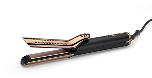 BaByliss Curl Styler Lustre Hair Curler, Ceramic Titanium 38mm Curling Tongs for Long and Short Hair Styling