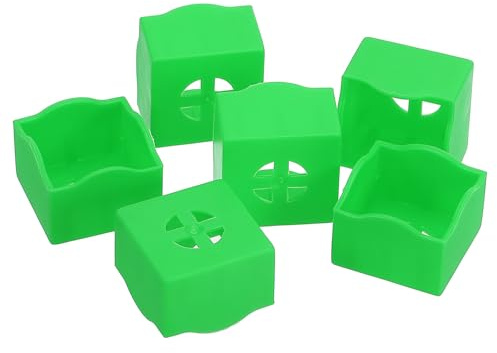 PATIKIL Porta Gessetto per Biliardo, 9Pz Porta Gesso da Biliardo, Porta Gesso Portatile, Accessorio per Tavolo da Biliardo per Gesso da Biliardo, Verde