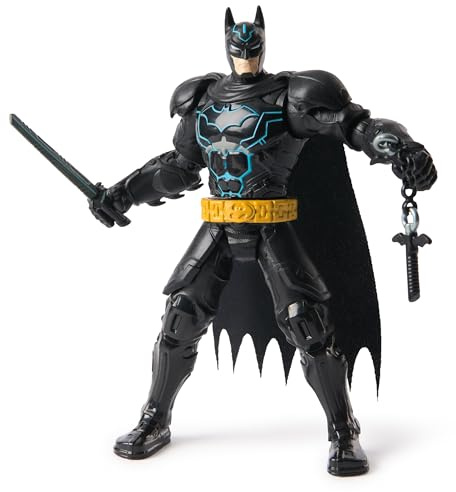 DC Comics, Batman Ninja - 15cm Batman Action-Figur, Battle Moves, mit Zubehör, ab 4 Jahren