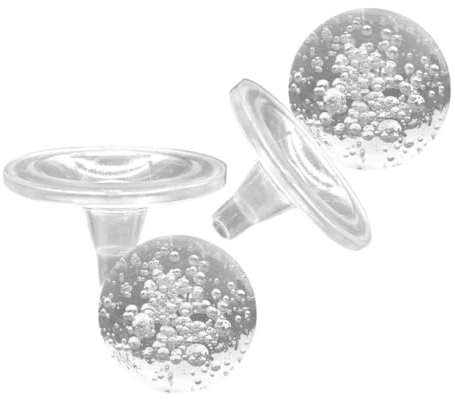 INOOMP 2sets Diy Bubble Ball Holder Crystal Ball Ornament for Tabletop Water Fountain Decorative for Living Office