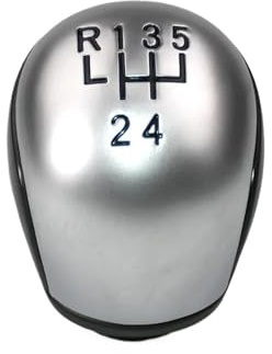 OQRDVVTT Perilla De Cambio De Marchas De 5 Y 6 Velocidades para Citroën C5 2001 2002 2003 2004 2005 2006 2007 2008 Pomo Cambio Manual(5 Speed)