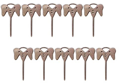 DECORNIJIA 10 Piezas Agujas Extracción de Sim Herramienta de Remoción Teléfonos Móviles de Agujas Tarjetas Sim Extracción