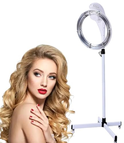 Riscaldatore Per Parrucchieri Da 950 W, Asciugacapelli Con Supporto Girevole a 360°, Regolazione Dell'altezza Da 135 a 167 Cm, Cura Dei Capelli a Temperatura Costante, Per Tinture Per Capelli, Trattam