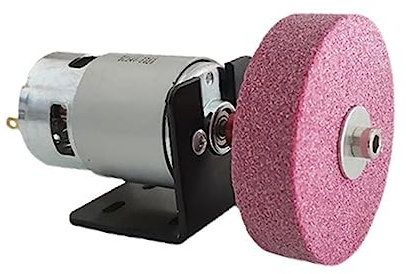 Máquina de rueda de molienda, afilador de bordes, esmeril eléctrico Baneach, amoladora de banco, pulidora, joyería de Jade Diy, banco Dental, herramientas de lijado(Generation 2)