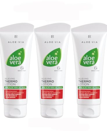 LR Aloe VIA Aloe Vera Entspannende Thermolotion 3x 100ml