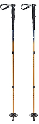Ferrino Diorite Bastonici Telescopici da Trekking 65-135 CM, L, Giallo
