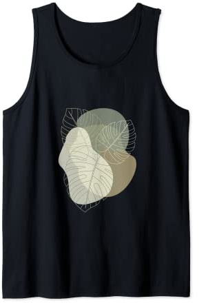 Monstera Variegata Deliciosa Dubia Indoor Plant Decorative Picture Tank Top