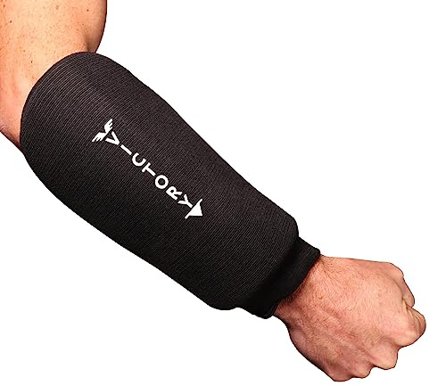 Victory Martial Arts Padded Arm Sleeves - Forearm Guards - Pair (Medium)