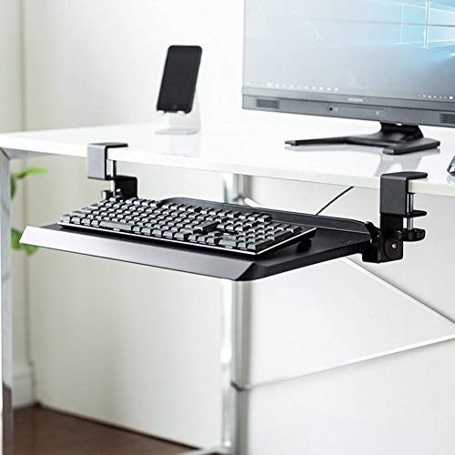 Tastatur-Handgelenkauflage, Computer-Armlehne, Handgelenkstütze, Armlehne, ergonomisch, verstellbar, Computer-Schreibtisch-Verlängerung, für Zuhause und Büro, Mauspad, Handgelenk (27,5 x 10,4 Zoll)