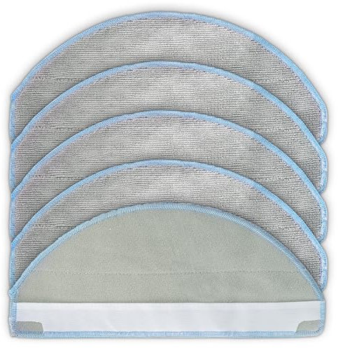 (5 Pack) Combo 2 Essential Replacement Mop Pads for iRobot Roomba 105 Combo, Combo Essential, Combo 2 Essential Robot Vacuum and Mop Y0140 Y0112 Y0110, Mop Pad, Mopping Cleaning Cloths