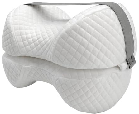 Cuscino per ginocchio in memory foam, cuscino per gambe in memory foam, cuscino per gambe per dormire lateralmente, cuscino di sostegno del ginocchio, cuscino tra ginocchia con