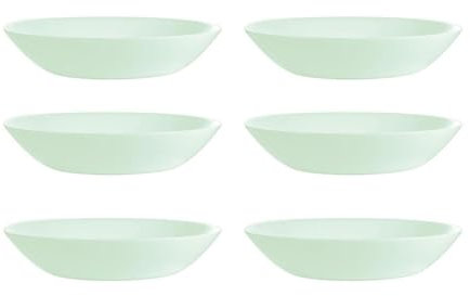 Luminarc Diwali Paradise 6 Plato Postre Opal Apto Microondas Apto Frigorífico Reciclable