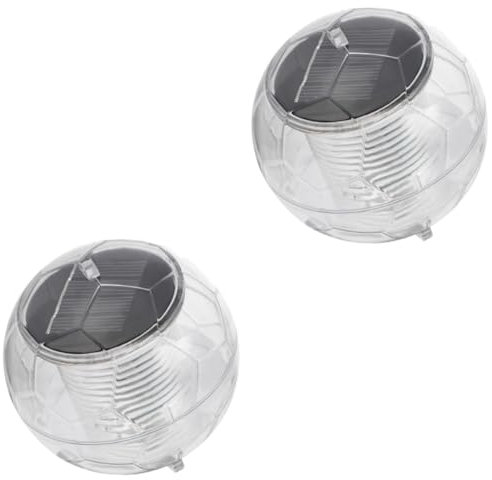 Kisangel 2stücke Solarbetriebene Schwimmende Poollichter Outdoor Wasserlicht Für Pools Teiche Und Garten Farbwechselnd Dekoration Für Und Partys