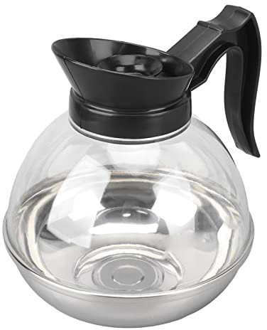 Tetera de café sin Acero, Tetera Doméstica Resistente Al Calor de 1700ml para Cocina de Inducción, Accesorios Profesionales para Uso
