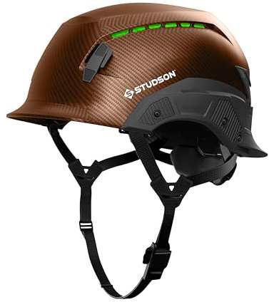 STUDSON SHK-1 Belüfteter Schutzhelm (Fasermetall, L/XL (58–63 cm)