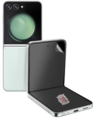 schutzfolie matt für Samsung Galaxy Z Flip5/Z Flip 5 (6.7) | (3 Stück),Matt Hydrogel Displayschutz Folie,Anti-Fingerabdruc Screen Protector,TPU Schutzfolie
