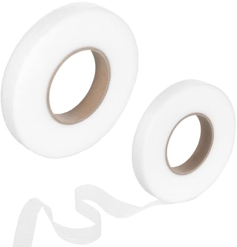 Alrhso 64 Meters Hemming Tape, Iron on Heming Tape, No Sew Hemming Tapes for Pants, Dresses, Curtains, DIY Crafts