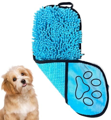 Badtillbehör för valpar | Snabbtorkande och absorberande badrockar – hundhanddukar för torkning, för, för dusch, för rengöring av glas, fönster, dörrar, för biltvätt, för,
