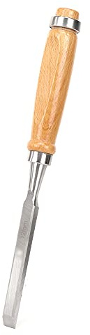 Spacnana Cincel de Carpintero, Acero de Aleación de Cromo Vanadio, Corte sin Esfuerzo, 12 Mm de Ancho para Carpintería y Carpintería