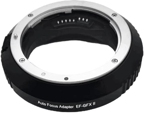 Compatible for EF-GFX II Auto Focus Lens Adapter Canon EF/EF-S to Fuji GFX Mount Camera GFX100S,Alternative component
