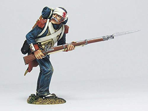 Team Miniatures Napoleonic War NPL6007 Wounded French Old Guard Grenadier Advancing 1:30 Scale Pewter