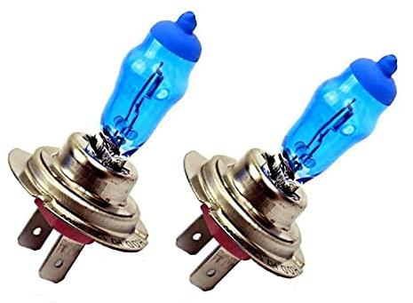 2x Jurmann H7 55W 12V HOD Original Super Weiß 6000K Xenon Look Scheinwerfer Ersatz Halogen Lampe E-geprüft
