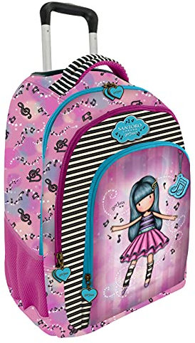 SANTORO Gorjuss Dancing Among The Stars Kompakter Rucksack M021A, 340 x 450 x 180 mm, Rosa
