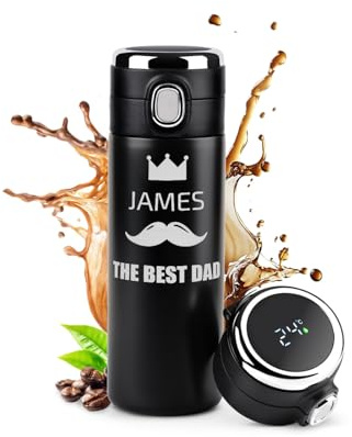 Maverton Thermal Mug for Man, Personalised Tumbler for boy, DAD