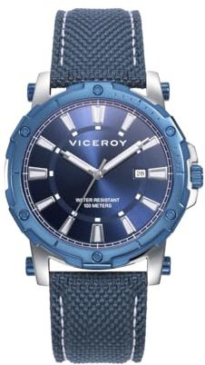 Viceroy - Reloj Acero IP Azul Correa Sr Va - 401311-37