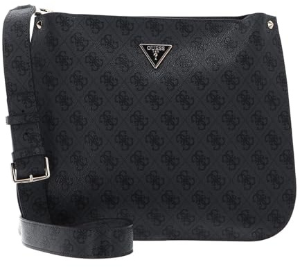 GUESS Meridian Shoulder Bag Coal Logo