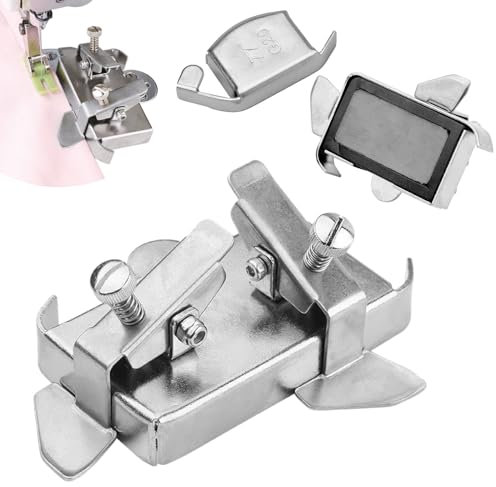 EACHPT Magnetische Nahtführung,Magnet für Nähmaschine 3 Stück Multifunktionales Anti-curl-Magnetmessgerät, Magnetische nähte,Kantenführer Magnet Nahtführung Nähmaschine,Nähzubehör für Nähmaschine