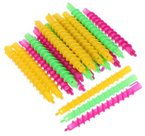 BELLIFFY Dauerwellenwickler 100 Stück Spiral Lockenwickler Für Frauen Schulterlanges Haar Aus Abs Material Spiralförmig Rutschfest Friseursalon Und Heim