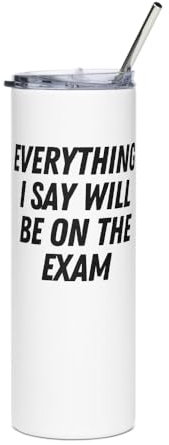 Teegarb Letter Blanket Saying Everything Will Be On Exam Saying Everything Will Be On Saying Men Women School Novelty Sarcasm 4