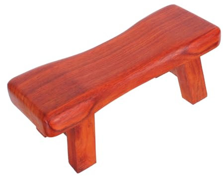 MOLUCKFU 1pc Holz Nackenkissen Zum Schlafen Reisen Multifunktionale Unterstützung für Hals Lendenwirbelsäule und Taille