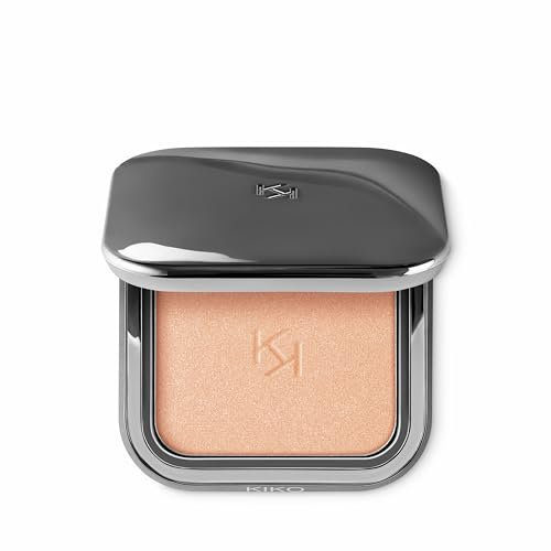 KIKO Milano Glow Fusion Powder Highlighter - 02, Illuminante In Polvere Dal Risultato Modulabile, 02 Heavenly Gold