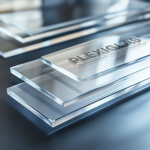 PLEXIGLAS Zuschnitt nach Maß, transparent – 100x100mm, 2mm (3 Stk) poliert