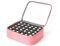 Belijoeuri,Rangement Vernis a Ongle,Rangement Vernis,avec 30 compartiments monocouchés, organisateur compact et pratique pour vernis et huiles essentielles Rose