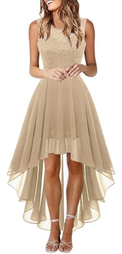 Générique Robes de soirée Officielles pour Femmes Robes de Mariage à Manches Courtes à Volants de soirée Longues de Bal de Fin d'année