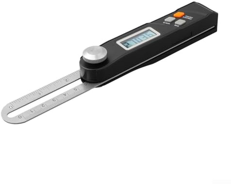 Righello angolare digitale goniometro con forma a T per una misurazione affidabile a 360 gradi in casa e in officina
