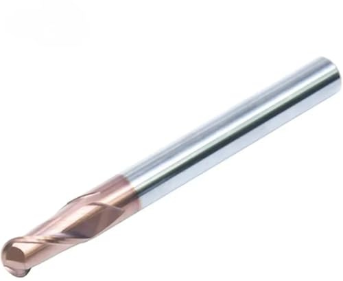 Accessori per Torni Fresa a testa sferica HRC55 gradi 1 mm ~ 10,5 2 4 6 8 per metallo con mandrino gambo utensile per tornio CNC(R6xd12x30x150L)